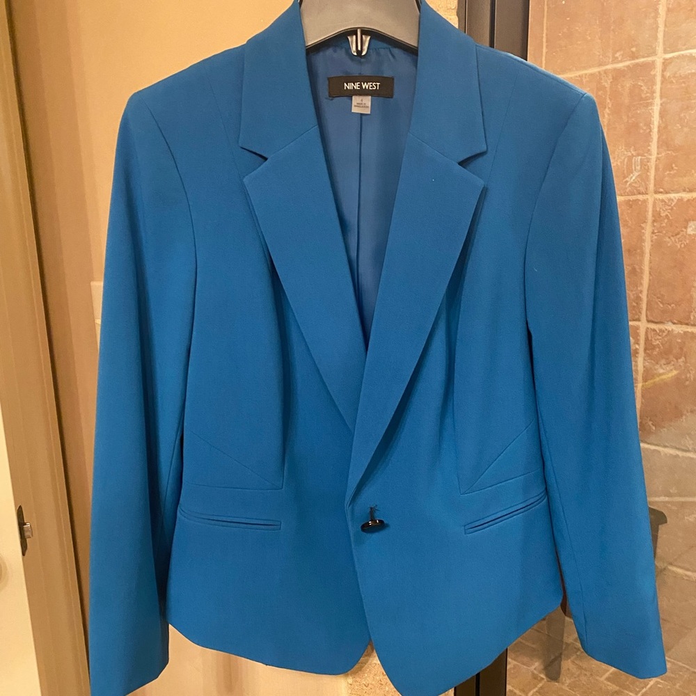 Teal Blazer